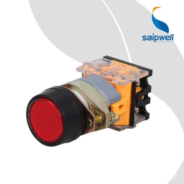 Saipwell Vente Chaude Meilleur Prix 22mm Bouton Nouvelle Rouge Chine Wholesale 24 V Étanche Bouton Prix